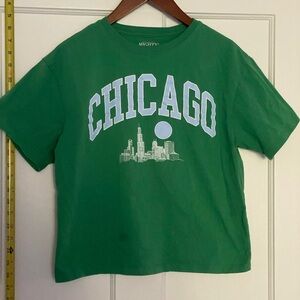 Chicago T shirt in green